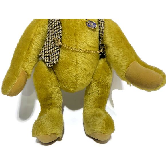 Knickerbocker Bears Teddy Bear Plush With Bear Care Guide, Brush and Bag 15" - Picture 7 of 13